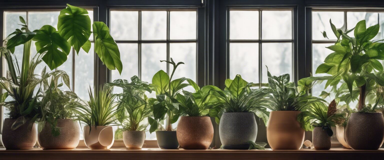 Indoor plant collection